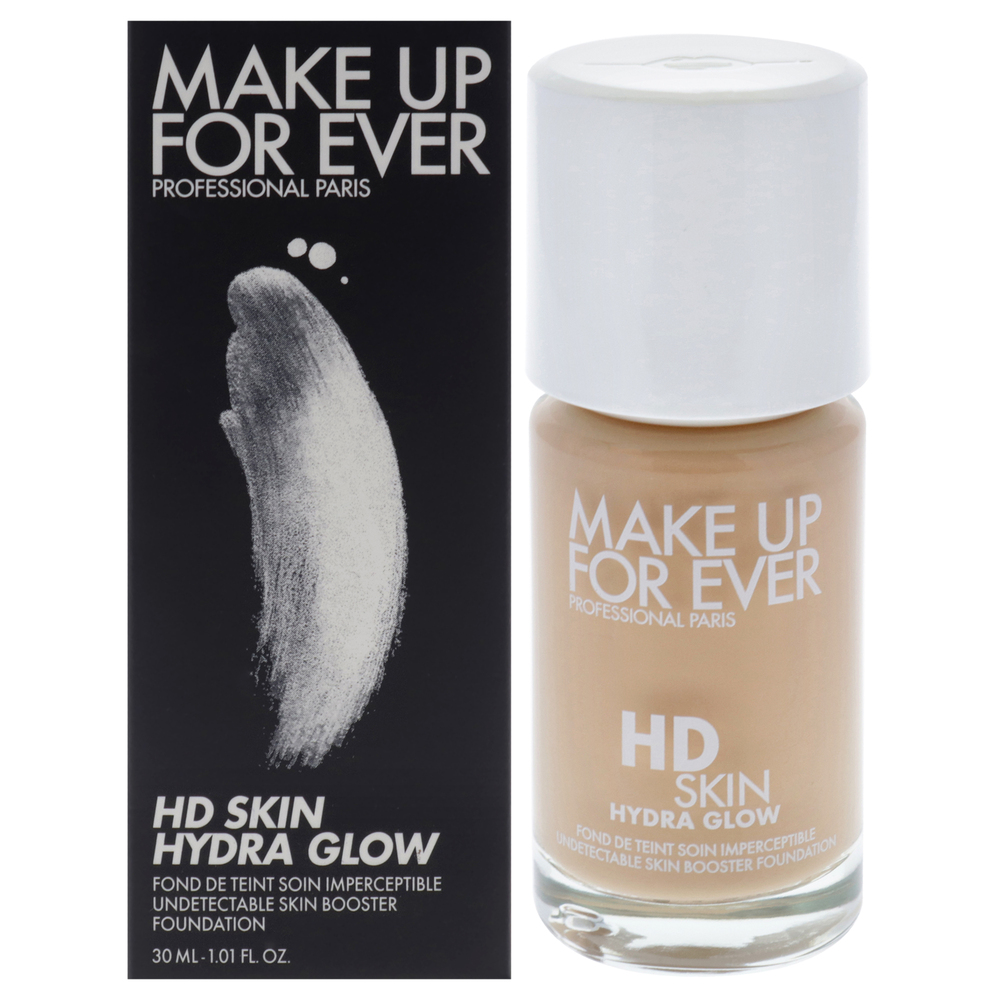 HD Skin Hydra Glow - 2Y32 Warm Caramel by Make Up For Ever 1 oz Foundation